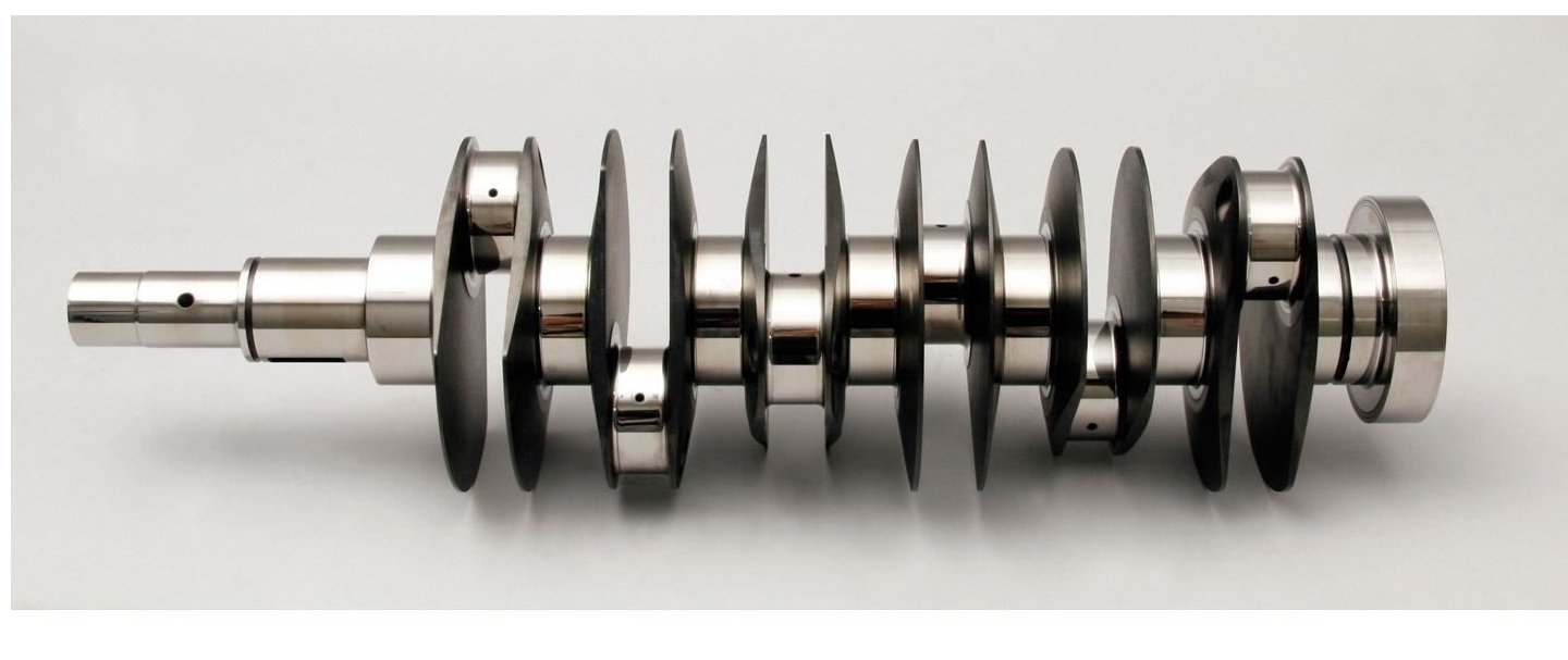 Billet steel crankshaft